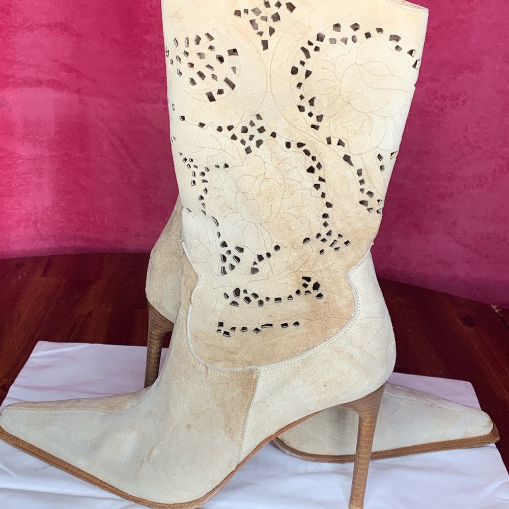 Extremely Rare Ostrich Leather Boots